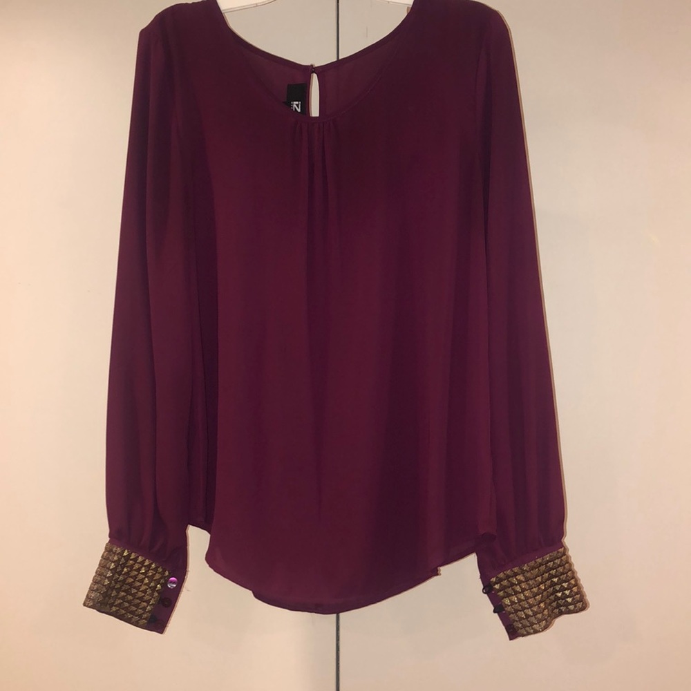 Deep Purple Blouse